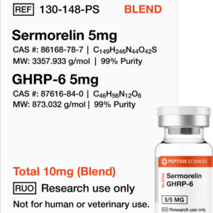 Sermorelin, GHRP-6, GHRP-2 9mg (Blend)
