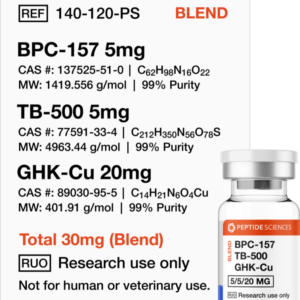 TB-500 (Thymosin Beta-4) (43aa) (2mg x 10 Vials = 20mg)