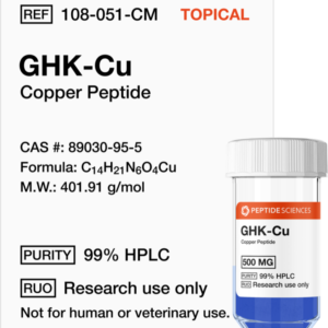 GHK-Cu 500mg (Copper Peptide) (Topical)